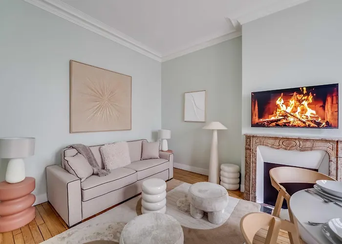 Apartman Design 1br-4p - Monceau Párizs