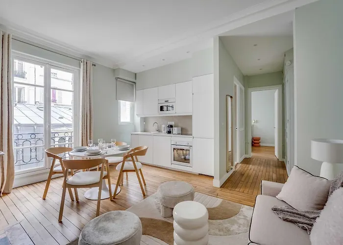 Apartman Design 1br-4p - Monceau Párizs